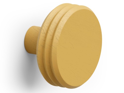 VIEFE Wieszak PULSE COLOR 7041 fi90 Żółty musztardowy