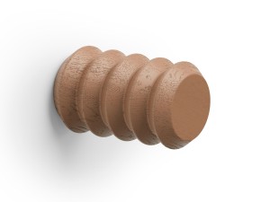 VIEFE Wieszak PULSE COLOR 7041 fi28 Brąz ceramiczny