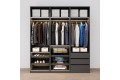 GTV-Garderoba ELITE Antracyt