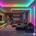 Taśma LED-DL COB ADRESOWALNA 24V RGB 11,2W/1m NB