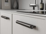 FURNIPART Uchwyt LUCENTE czarny /WARIANTY/