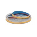 Taśma COB 480 LED/m IP20 11,2W/m 24V DC BURSZTYNOWA/AMBER 2000K