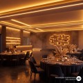 Taśma COB 480 LED/m IP20 11,2W/m 24V DC BURSZTYNOWA/AMBER 2000K