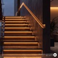Taśma COB 480 LED/m IP20 11,2W/m 24V DC BURSZTYNOWA/AMBER 2000K