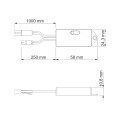 Wyłącznik (DL) kinetyczny sterownik WM01 MONO RF