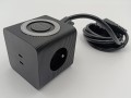 BACHMANN GROOVE Listwa zasilająca 3x230V UTE +USB-C czarna