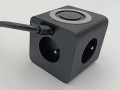 BACHMANN GROOVE Listwa zasilająca 3x230V UTE +USB-C czarna