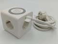 BACHMANN GROOVE Listwa zasilająca 3x230V Schuko +USB-C biała