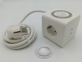 BACHMANN GROOVE Listwa zasilająca 3x230V Schuko +USB-C biała