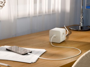 BACHMANN GROOVE Listwa zasilająca 3x230V UTE +USB-C biała