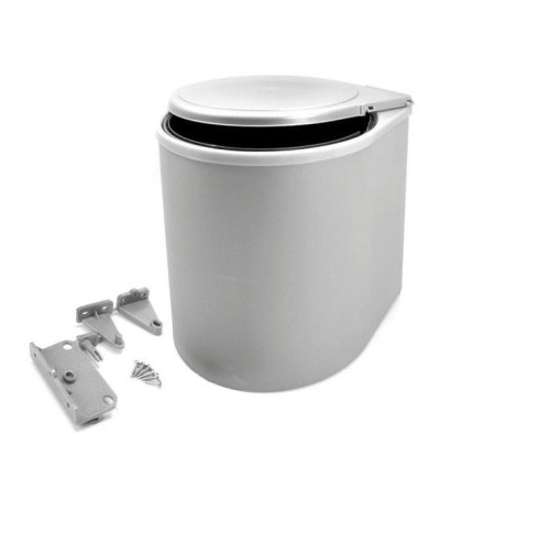 Kosz na śmieci Tw - SZARY (270)