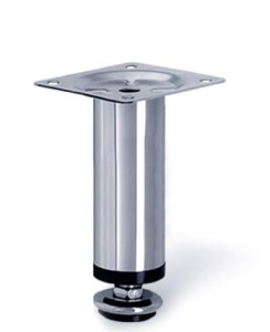 Nóżka met.L-100 o30 CHROM z regulacją D-100