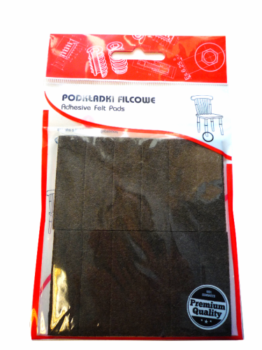 GS-BL Filc samoprzylepny 15 x 50 (12szt) BRĄZ