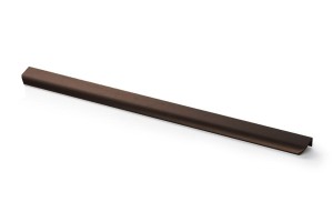 Uchwyt krawędziowy (UA-HEXA-256-596-27) L-596mm Ciemny brąz
