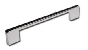 Uchwyt SIRO  (2170 128/168 ZN1A3) chrom czarny