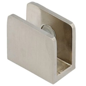 SISO-podpórka półki szklanej SQUARE 4-8mm.Stal/ni