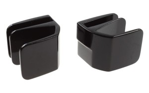 SISO-SQUARE uchwyt podwój. drzwi. czarny