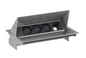 BACHMANN CONEO listwa zasilająca 3 gniazda 230V + 1 wolne