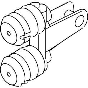 BLUM-LEGRA mocowanie frontu ZF7N70E2 expando wys N