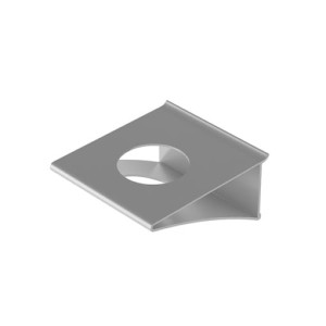 ZOB-SYS.półka na szklanki L=122mm (1-otw) /3203205