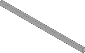 BLUM-TBX ANT ZRG.1104Q Reling szary do przycię.