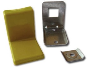 Kątownik z osłoną 50x30 mm - beż/klon nr.12