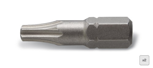 HOGERT-Końcówki wkrętakowe TORX 20 25mm, S2 (2szt)