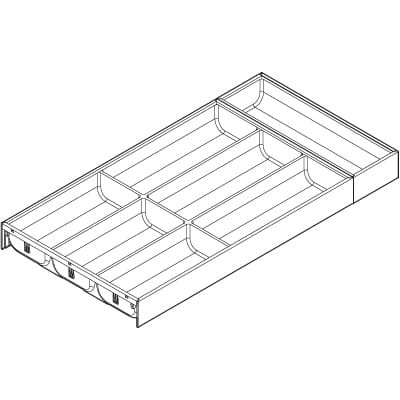 BLUM-LEGRA Antracyt Ambia-line wkład ZC7S600BS3