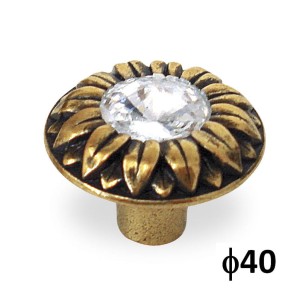 ARTE gałka fi40 + kryształ  24264z040K.07