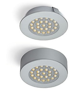 GTV-LED Oprawa PALLEDA okrągła 1,5W 12V Cr. Z/B