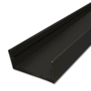 ALD - profil LED nawierzchniowy czarny - sam profil 2m