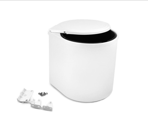 Kosz na śmieci Tw - BIAŁY (270)