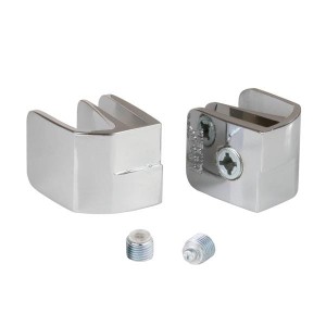 SISO-SQUARE uchwyt podwój. drzwi. chrom