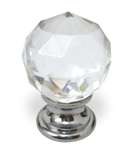 ARTE gałka 30 MM kryształ+chrom 9992.400