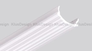 KLUŚ osłonka PDS-LUK mleczna - 2 m