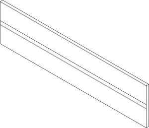BLUM-TBX INT listwa poprzeczna Z40L1077A inox