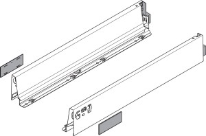 BLUM-TBX PLUS 358M2702I PŁASZCZ L+P INOX