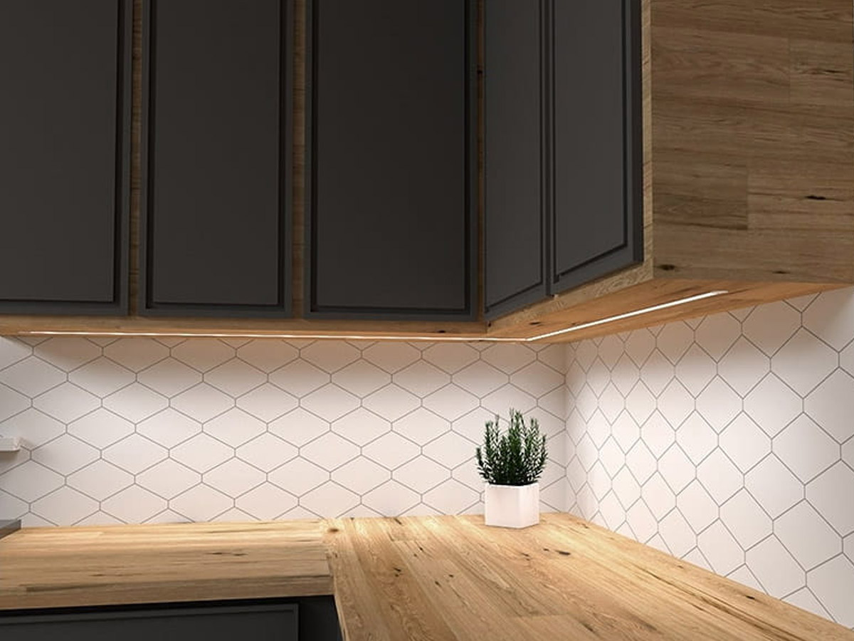 led profil wpuszczany gold